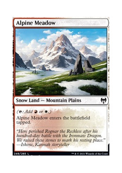 Alpine Meadow FOIL
