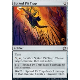 Spiked Pit Trap