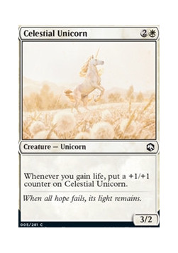 Celestial Unicorn FOIL