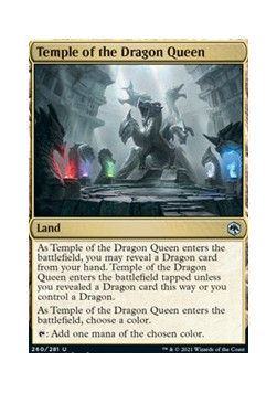 Temple of the Dragon Queen FOIL