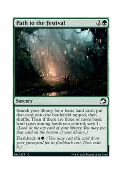 Path to the Festival FOIL