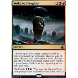 Wake to Slaughter FOIL