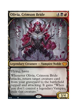 Olivia, Crimson Bride (Extras)