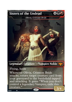 Olivia, Crimson Bride FOIL (Extras V2)
