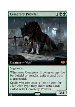 Cemetery Prowler (Extras)