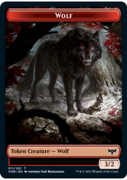 Wolf 3/2 Token 11 - VOW