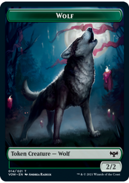 Wolf 2/2 Token 14 - VOW