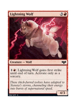 Lightning Wolf FOIL