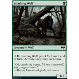 Snarling Wolf FOIL