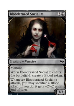 Bloodcrazed Socialite (Extras) FOIL
