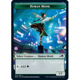 Human Monk 1/1 Token 10 - NEO