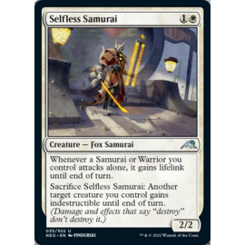 Selfless Samurai FOIL
