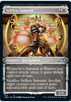 Selfless Samurai (SHOWCASE) FOIL