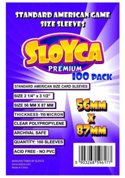 Koszulki Sloyca - Standard American Premium (56x87 mm) - 100 szt.