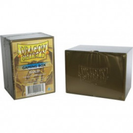 Pudełko Dragon Shield na 100 kart - złote