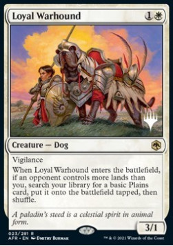 Loyal Warhound FOIL (Promo Pack)