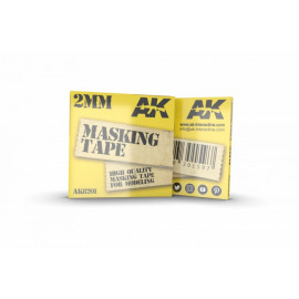 Taśma maskująca AK-Interactive 8201 Masking Tape 2 mm
