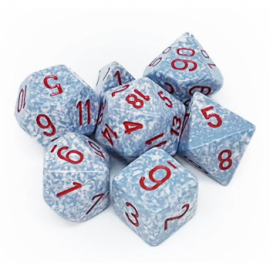 Zestaw kości RPG Chessex Speckled Polyhedral - Air