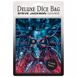 Sakiewka Deluxe Dice Bag: CyberSkull
