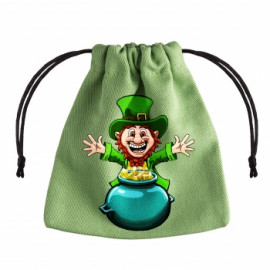 Sakiewka Lucky Green Dice Bag - Pot of Gold