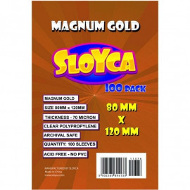 Koszulki Sloyca - Magnum Gold (80x120 mm) - 100 szt.