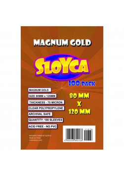 Koszulki Sloyca - Magnum Gold (80x120 mm) - 100 szt.