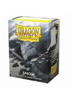 Koszulki Dragon Shield Matowe Snow Nirin 100 szt.