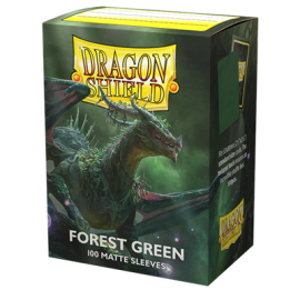 Koszulki Dragon Shield Matowe Forest Green 100 szt.