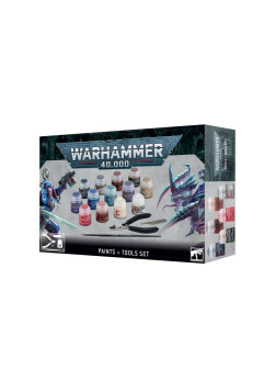 Warhammer 40,000: Paints + Tools Set 2023