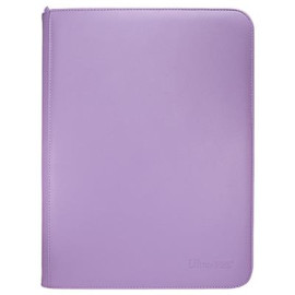 UP - Vivid 9-Pocket Zippered PRO-Binder: Purple