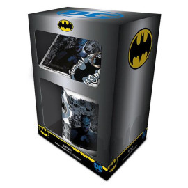 Zestaw prezentowy Batman: kubek, podkładka, brelok