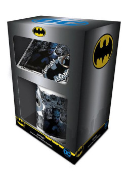 Zestaw prezentowy Batman: kubek, podkładka, brelok