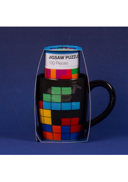 Zestaw prezentowy Tetris: kubek plus puzzle