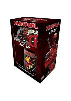 Zestaw prezentowy Marvel Deadpool: kubek, podkładka, brelok