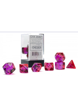 Zestaw kości RPG Chessex Speckled Polyhedral 7-Die Set - Twilight