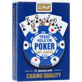 Karty - Plastik Poker TREFL