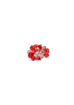 Zestaw kości Chessex Nebula TM 16mm d6 Red/silver Luminary