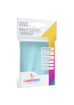 Gamegenic - Inner Sleeves - Clear (100 Sleeves)