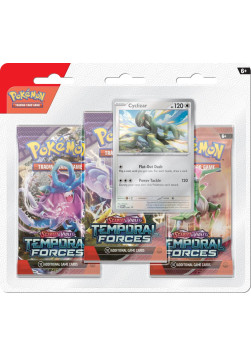 Pokemon TCG: Scarlet & Violet - Temporal Forces - 3 Pack Blister - Cyclizar