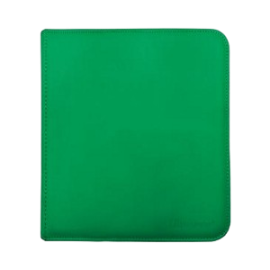 UP - 12-Pocket Zippered PRO-Binder - Green