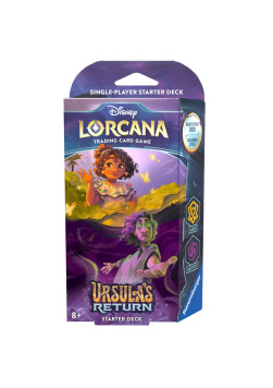 Disney Lorcana TCG Chapter 3: Ursula's Return: Amber & Amethyst Starter Deck