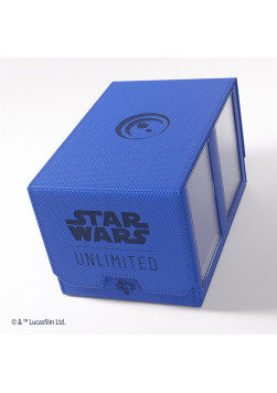 Gamegenic - Star Wars: Unlimited Double Deck Pod - Blue