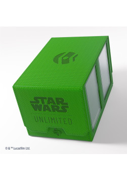 Gamegenic - Star Wars: Unlimited Double Deck Pod - Green