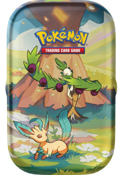 Pokemon TCG: Vibrant Paldea - Mini Tin Display - Leafeon