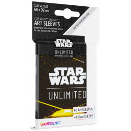 Gamegenic: Star Wars Unlimited - Art Sleeves - Card Back Yellow