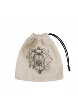 Sakiewka Dwarven Beige & black Basic Dice Bag