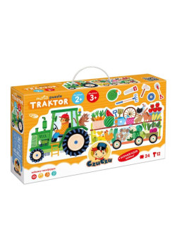 CzuCzu Moto puzzle Traktor 3+