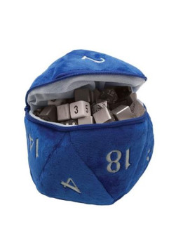 Pluszowa sakiewka UP - D20 Plush Dice Bag - Blue