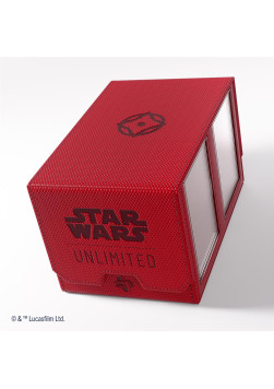 Gamegenic - Star Wars: Unlimited Double Deck Pod - Red