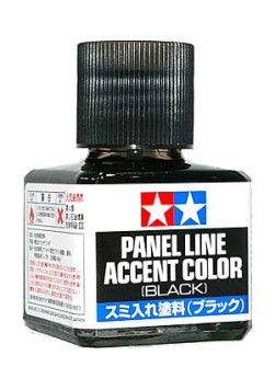 Panel Line Accent Color - Black Tam87131